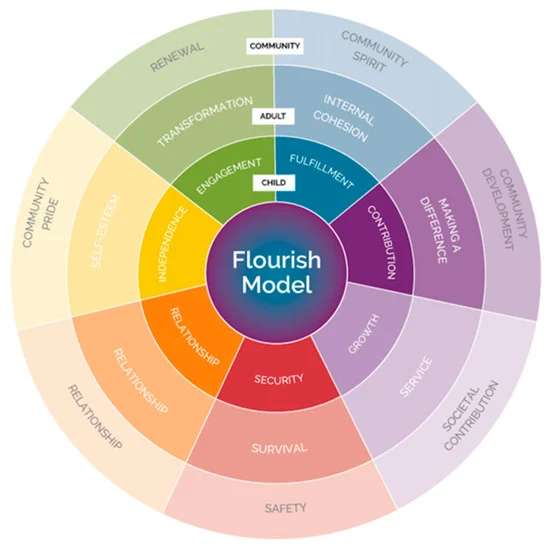 Virtues of Complexity in Human Society: Flourishing Amidst Differences