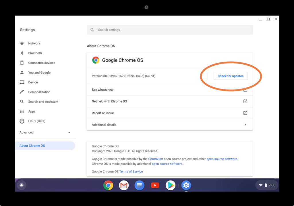 Chromebook Updates: