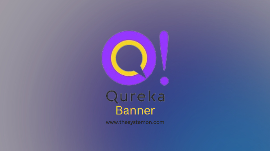 Design Elements of Qureka Banner: