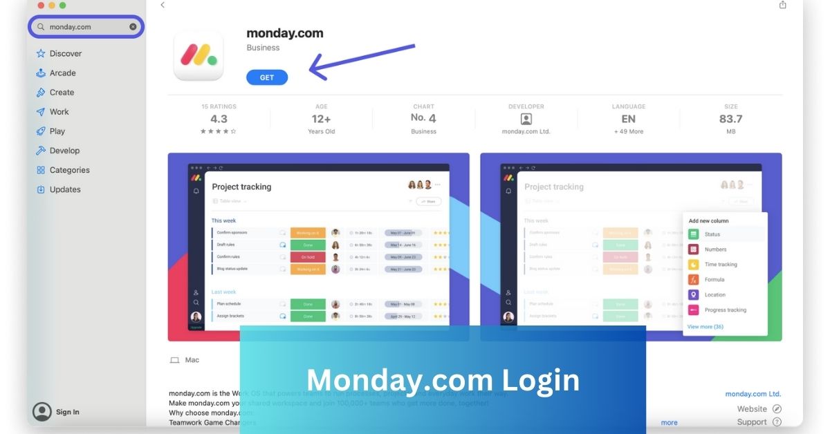 Monday.com Login